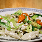 Best Sliced Chicken with Fresh Vegetables Dinner in Houston, TX