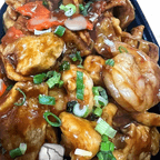 Best 037. Chinese Eggplant with Shrimp & Chicken in Buffalo Grove, IL