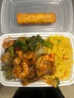 Best C13. Szechuan Shrimp (Combo Meal) in Blue Ash, OH