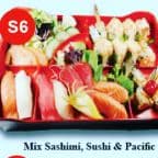 Best Mix Sashimi, Sushi & Pacific Super Bento Box in Oneonta, NY