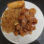 Best C10. Sesame Chicken Combo Palte in Houston, TX