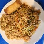 Best C04. Shrimp with Lo Mein(noodles) Combo Plate in Houston, TX