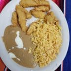 Best chicken fingers & rice and beans in Manila, AR