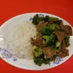 Best 22. Broccoli Beef (Rice Plate) in Alameda, CA