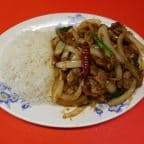 Best 19. Mongolian Beef (Rice Plate) in Alameda, CA