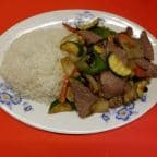 Best 25. Beef w. Black Bean Sauce (Rice Plate) in Alameda, CA