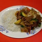 Best 21. Hunan Beef (Rice Plate) in Alameda, CA