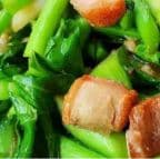 Best Sauteed Gailan & Crispy Pork in Long Beach, CA