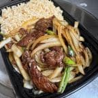 Best CD10. Mongolian Beef (Combination Platter) in Braselton, GA