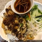 Best 82. Vegetarian Vermicelli Bowl with Chinese Mushrooms, Ham, Fried & Grilled Tofu in Seattle, WA