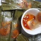Best 18. Shrimp & Pork cake Wrapped w/ Banana Leaves-Banh bot loc in San Francisco, CA